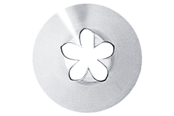 SN7074 Наконечник на кондитерский мешок Цветочек 9x18x35