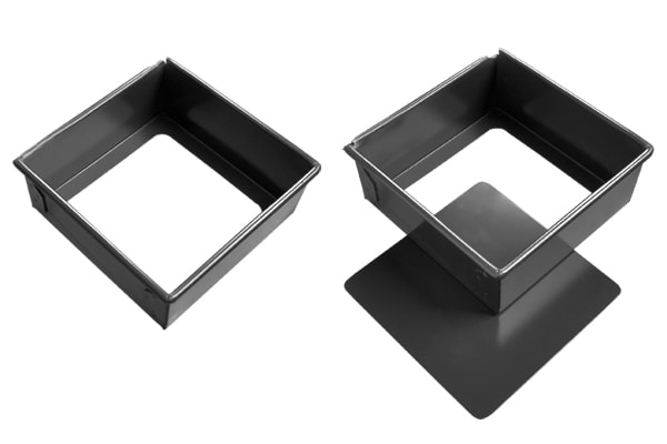 SN5125 Форма квадратная со съемным дном для выпечки бисквита 215х215х60