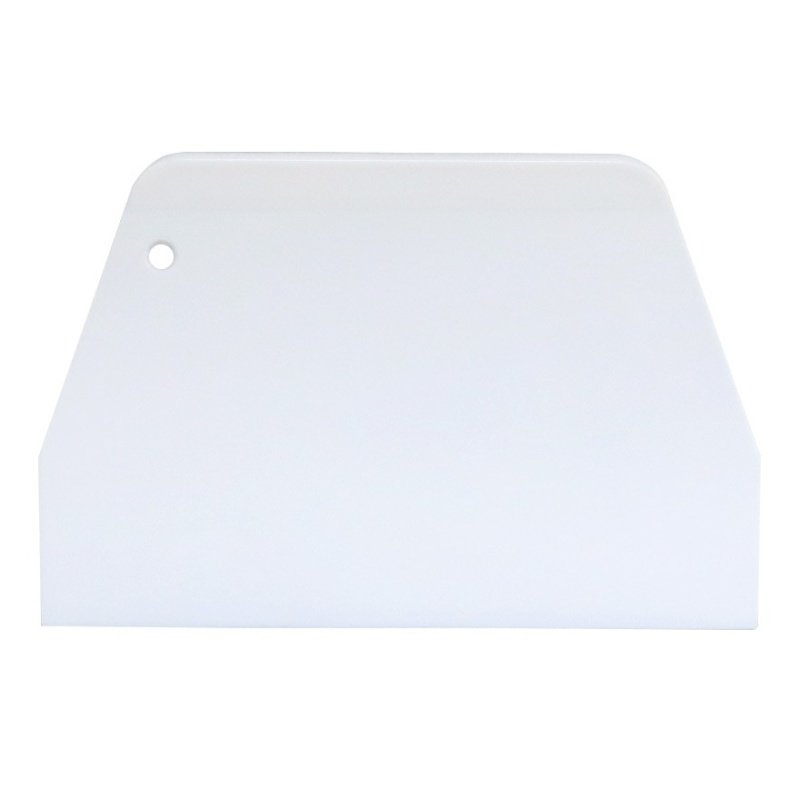 SN4052 Скребок пластиковый пекарский жесткий 133*95*5