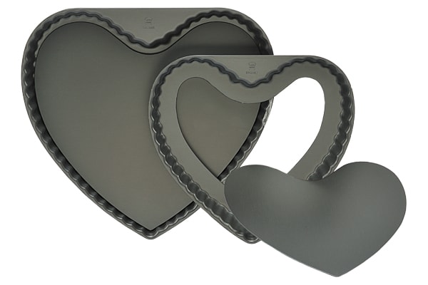 SN5568 Форма рифленая со съемным дном для выпечки пирогов и тартов 254*236*25