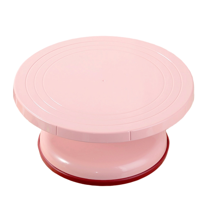 SN4153 Стол поворотный для украшения тортов 265х127 мм, розовый