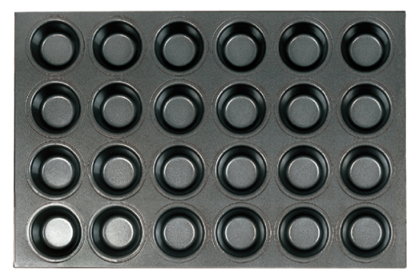 SN9083 Противень для выпечки "Маффин" 600х400х39, 70х50х35, 24 шт