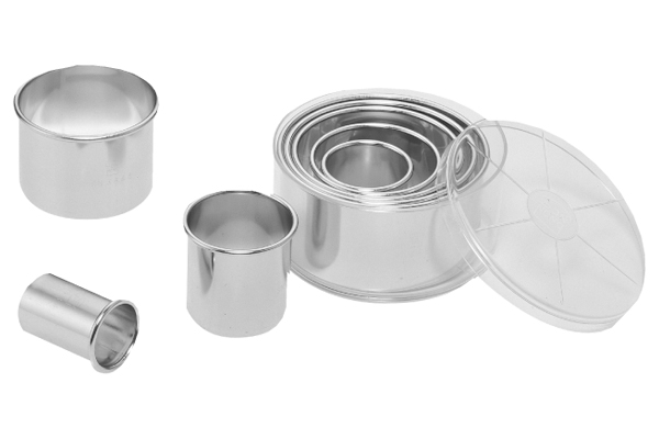 SN3840 Набор вырубок нерж.сталь Круг 8 шт