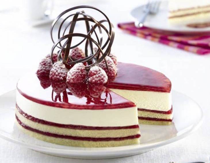 Малиновый чизкейк