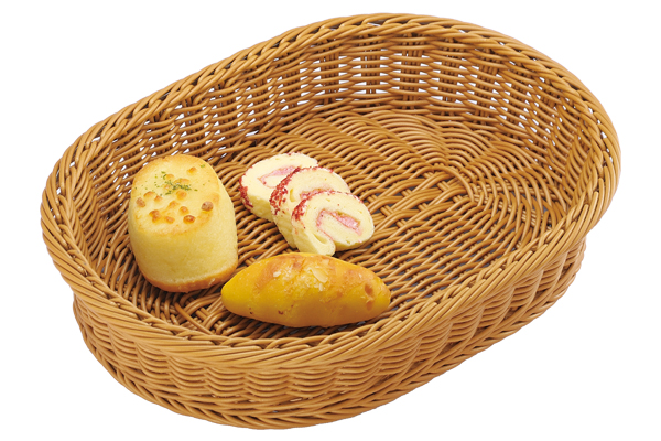 SN4545 Корзина пластиковая овальная 400*300*80