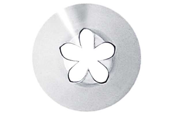 SN7072 Наконечник на кондитерский мешок Цветочек 13x25x40