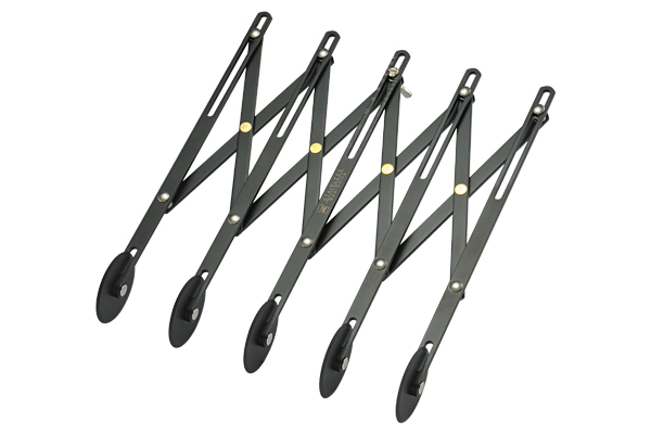 SN4225 Дисковый раздвижной нож односторонний 5 колес (45 мм) антипригарный, длина 235мм