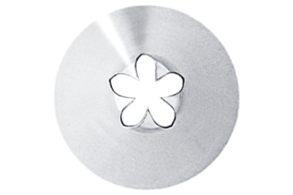 SN7076 Наконечник на кондитерский мешок Цветочек 6,5X18X35