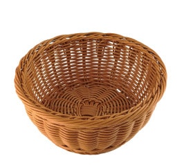 SN4531 Корзина пластиковая для выкладки выпечки 240х100