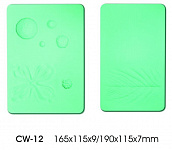 CW-12 Набор силиконовых ковриков для создания цветов 2шт. (165*115*9/190*115*7мм)