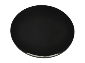 SN4399 Поднос для выкладки продукции пластиковый круглый, черный, 227х18