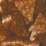 6539 Переводные листы для шоколада ЛИСТЬЯ ЗОЛОТЫЕ (блестящие, 300х400, 24 шт)