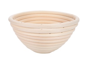 SN4514 Форма круглая из лозы (ротанга) для расстойки теста 130*60 (на 80 гр теста)