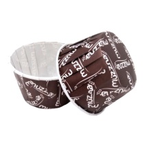 Форма бумажная для выпечки (50х39 мм) muzzna коричневая