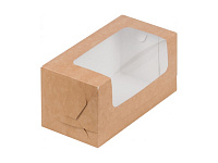 Коробка для кекса 200*100*100 мм (КРАФТ)
