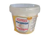 Мастика сахарная "Росдекор GOLD" универсальная (БЕЛАЯ) 1 кг