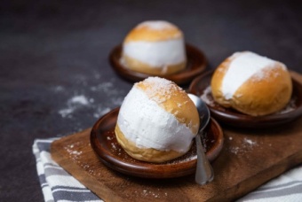 Италия со взбитыми сливками: рецепт булочки Маритоцци